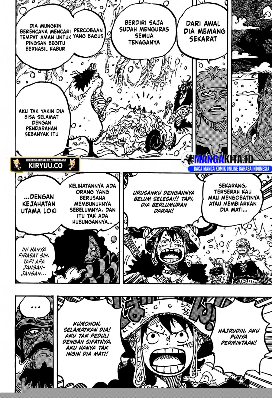 One Piece Chapter 1143 - halaman 16