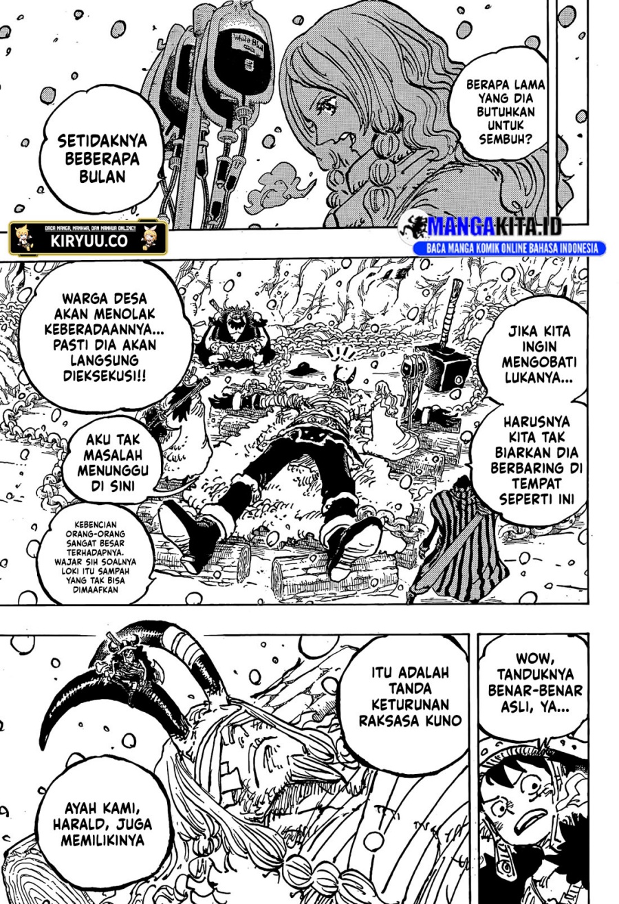 One Piece Chapter 1143 - halaman 17