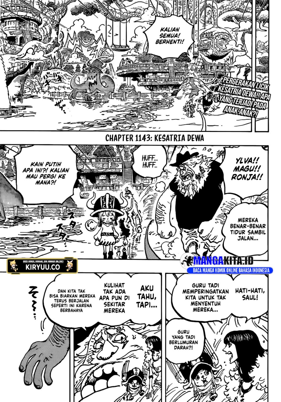 One Piece Chapter 1143 - halaman 4