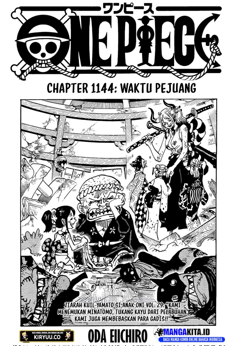 One Piece Chapter 1144 - halaman 2