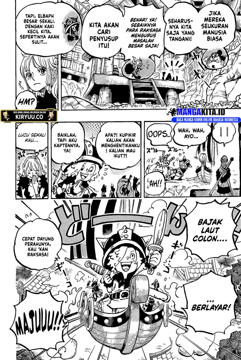 One Piece Chapter 1144 - halaman 9