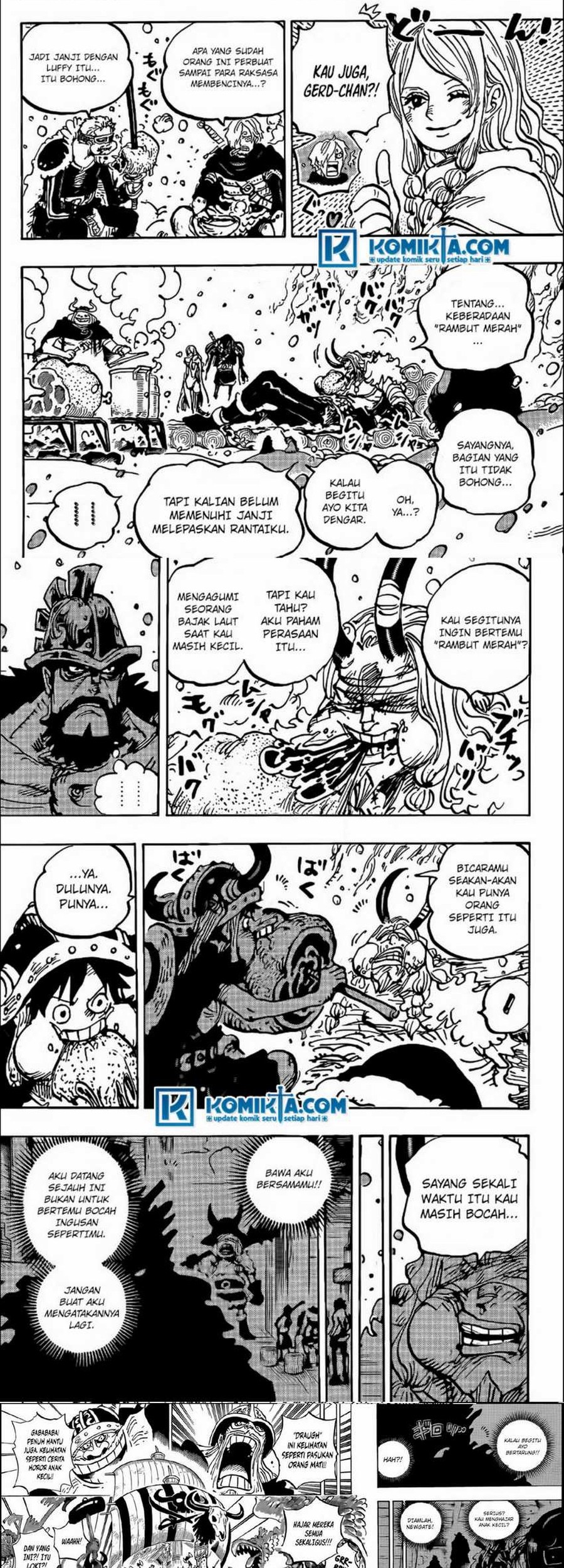 One Piece Chapter 1145 - halaman 5