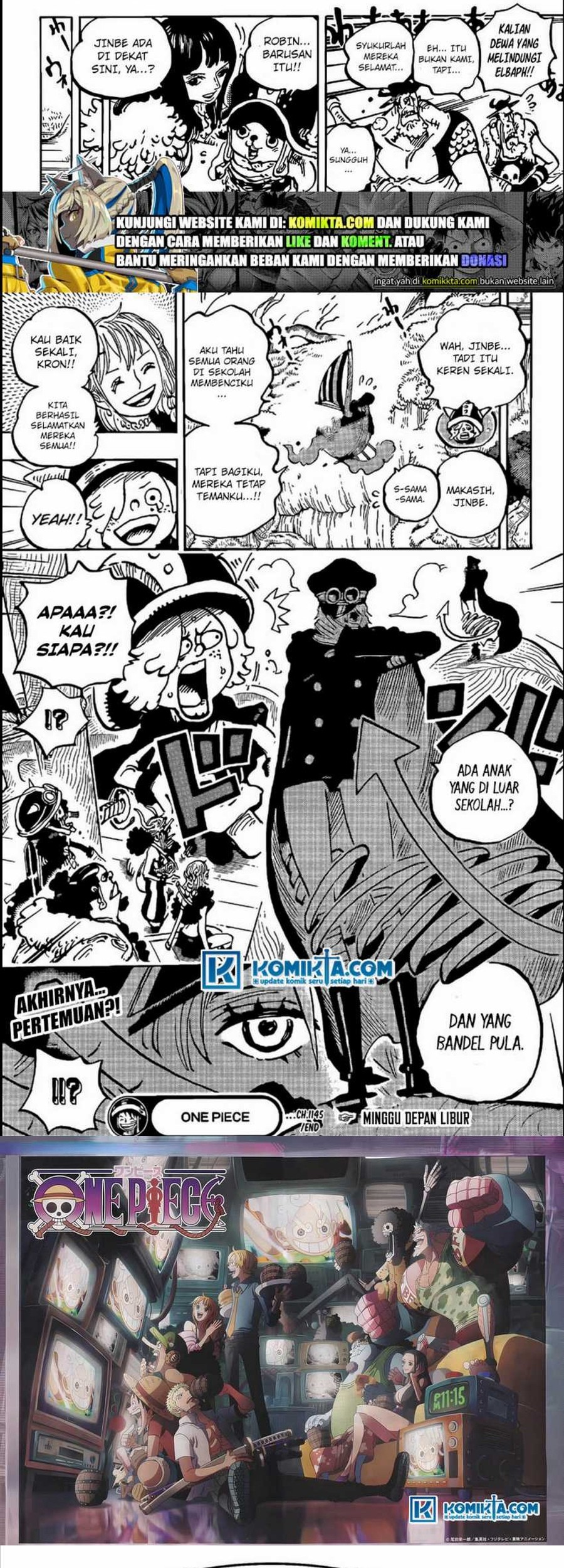 One Piece Chapter 1145 - halaman 9