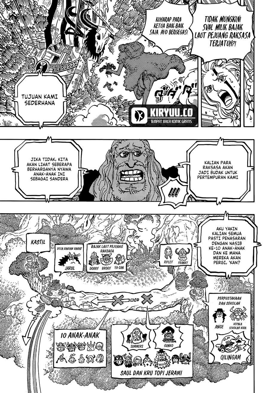 One Piece Chapter 1147 - halaman 13