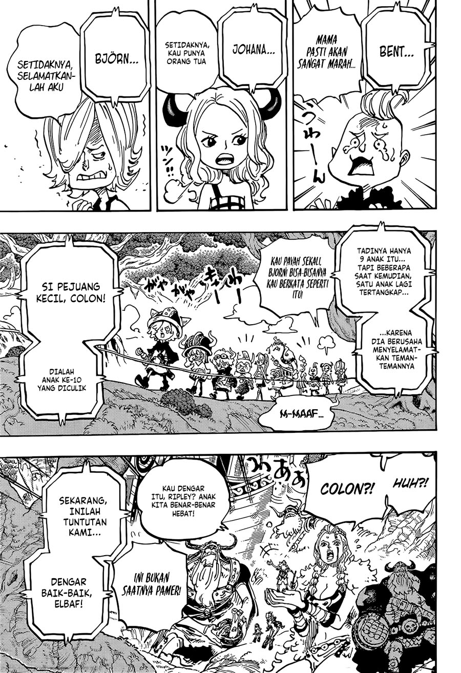 One Piece Chapter 1147 - halaman 15