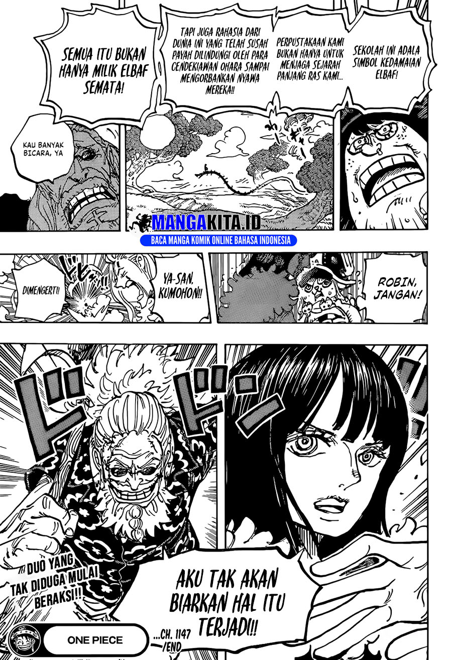 One Piece Chapter 1147 - halaman 17