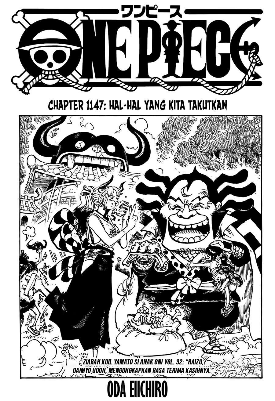 One Piece Chapter 1147 - halaman 2