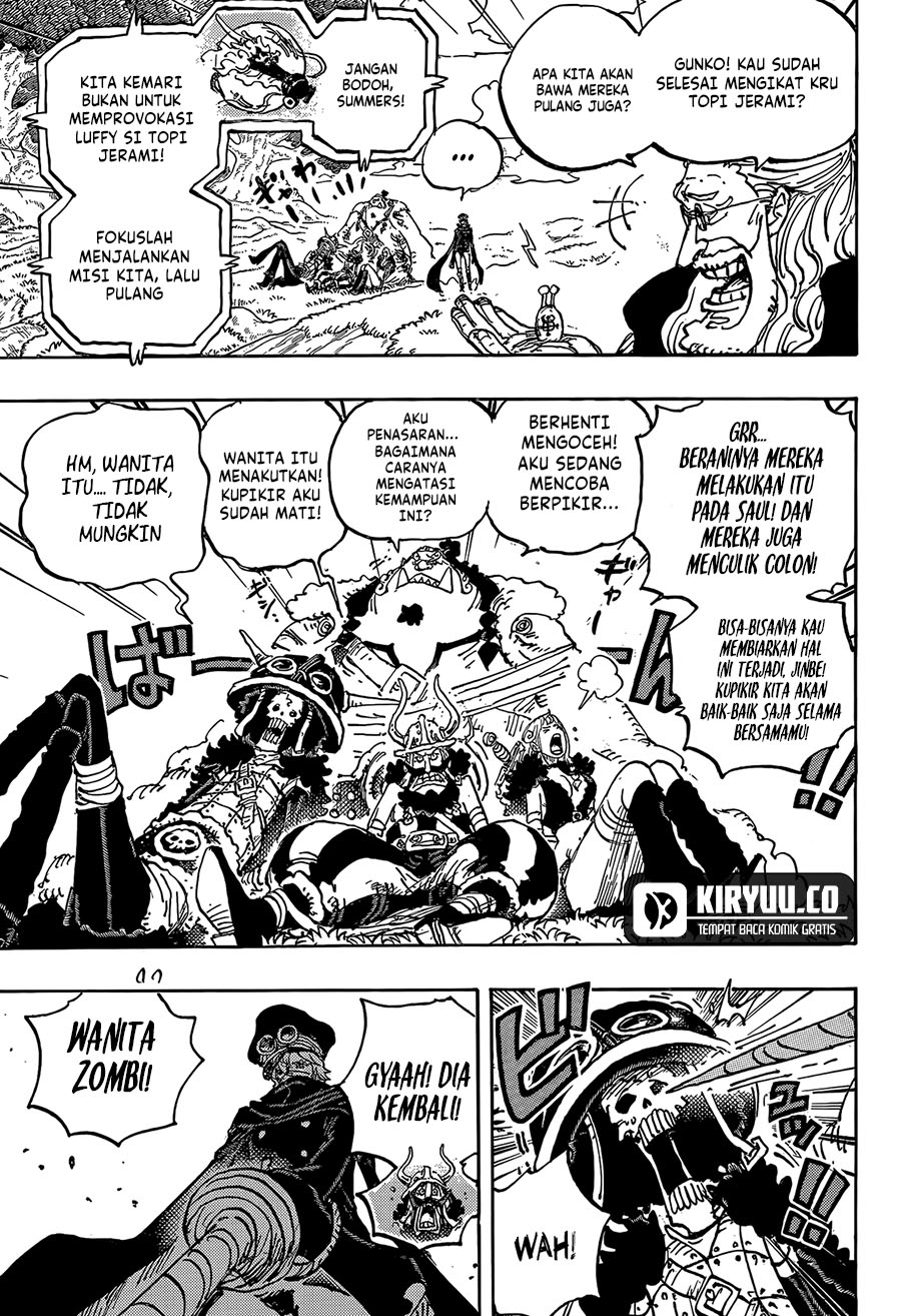 One Piece Chapter 1147 - halaman 4
