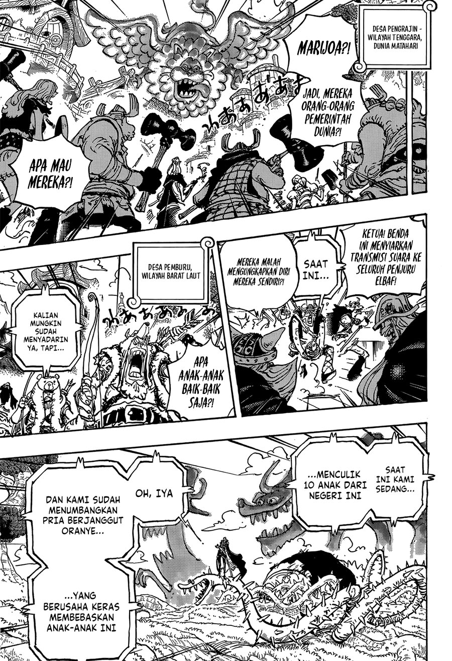 One Piece Chapter 1147 - halaman 8
