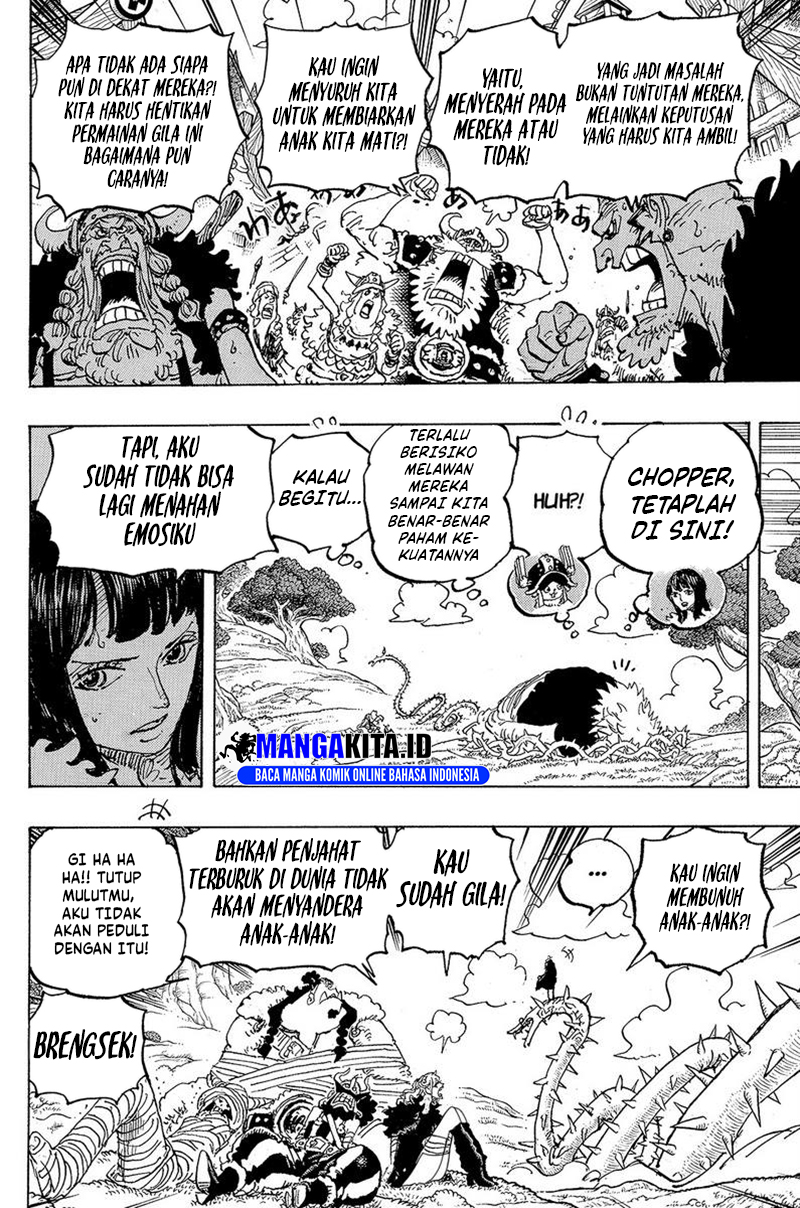 One Piece Chapter 1148 - halaman 5