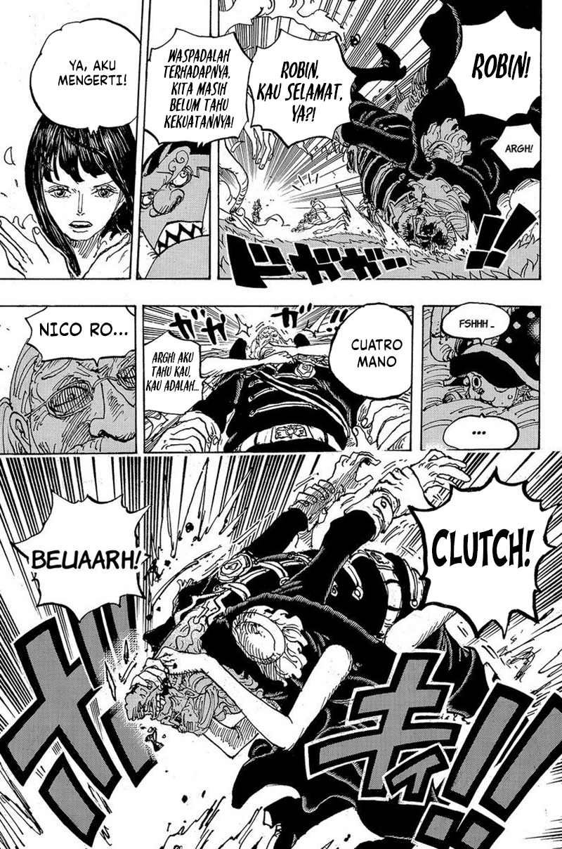 One Piece Chapter 1148 - halaman 8