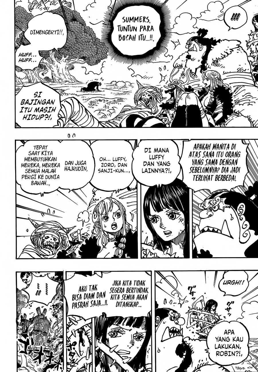 One Piece Chapter 1150 - halaman 5