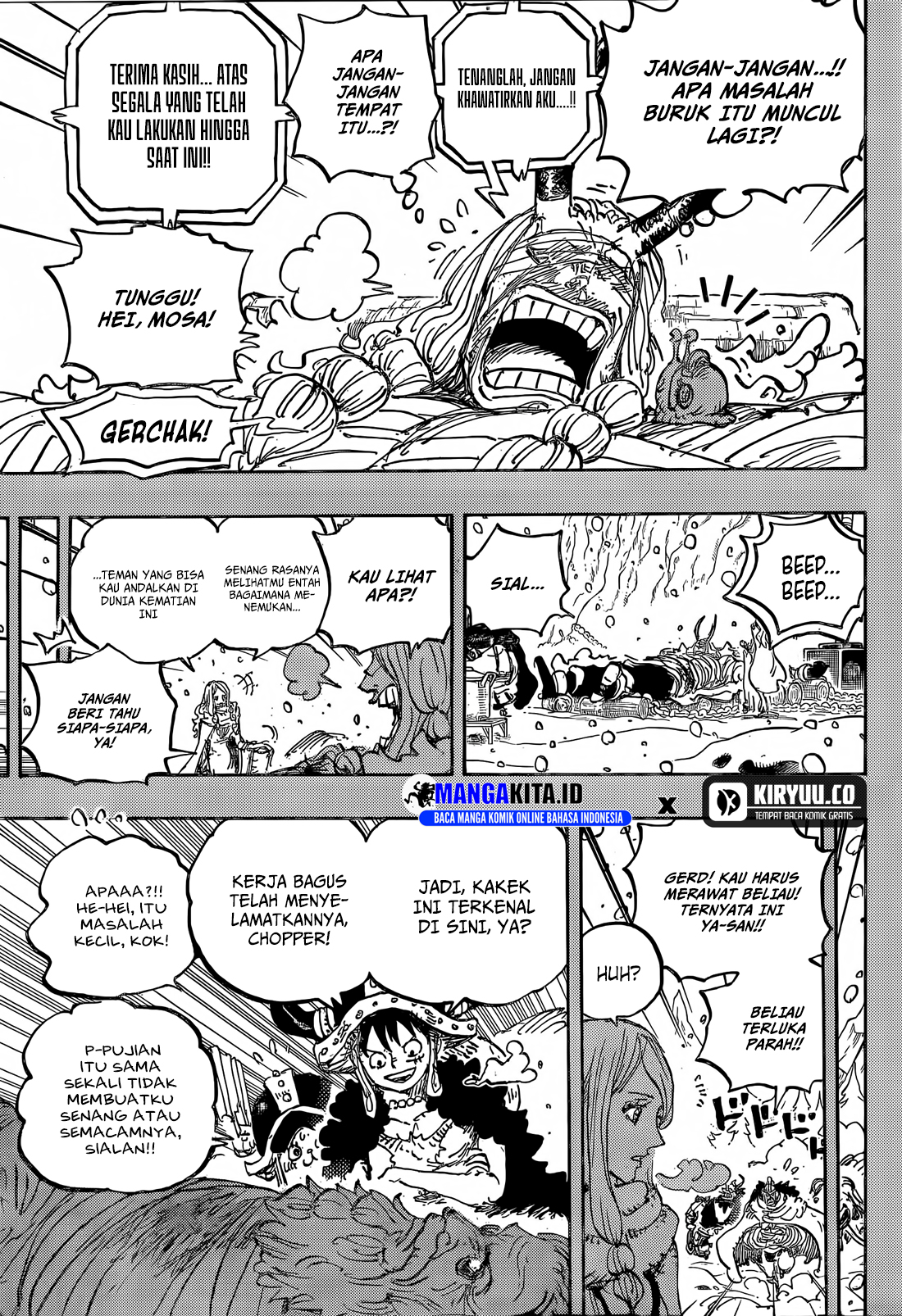 One Piece Chapter 1151 - halaman 12