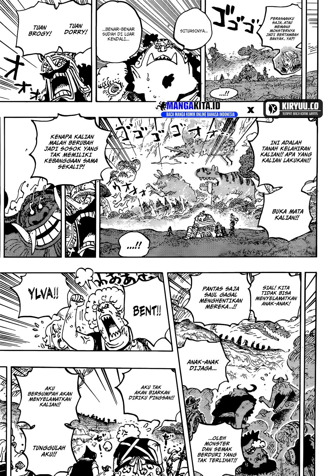 One Piece Chapter 1151 - halaman 7