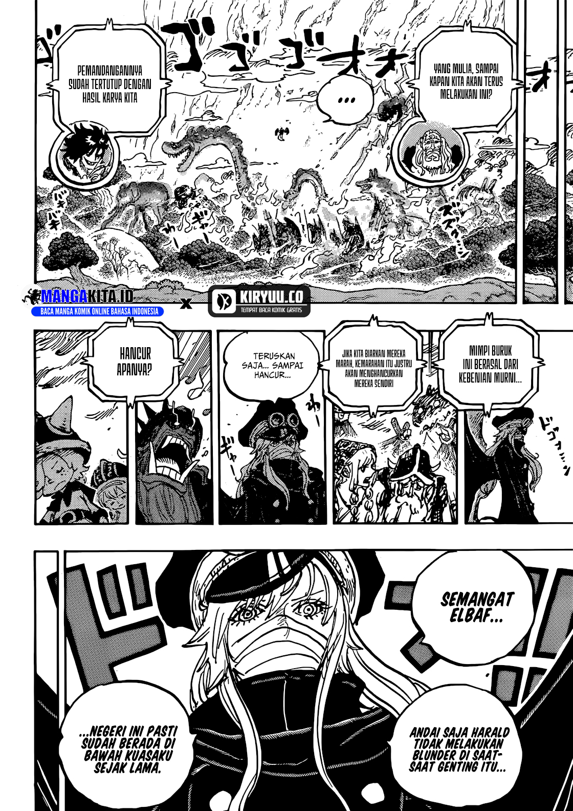 One Piece Chapter 1151 - halaman 8