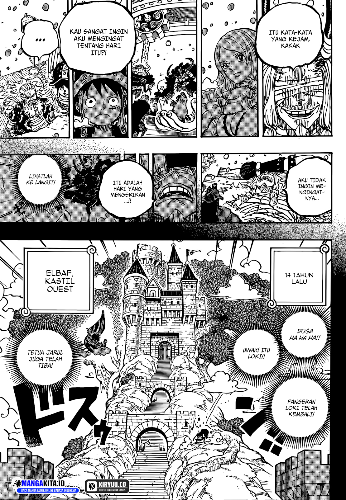 One Piece Chapter 1152 - halaman 10