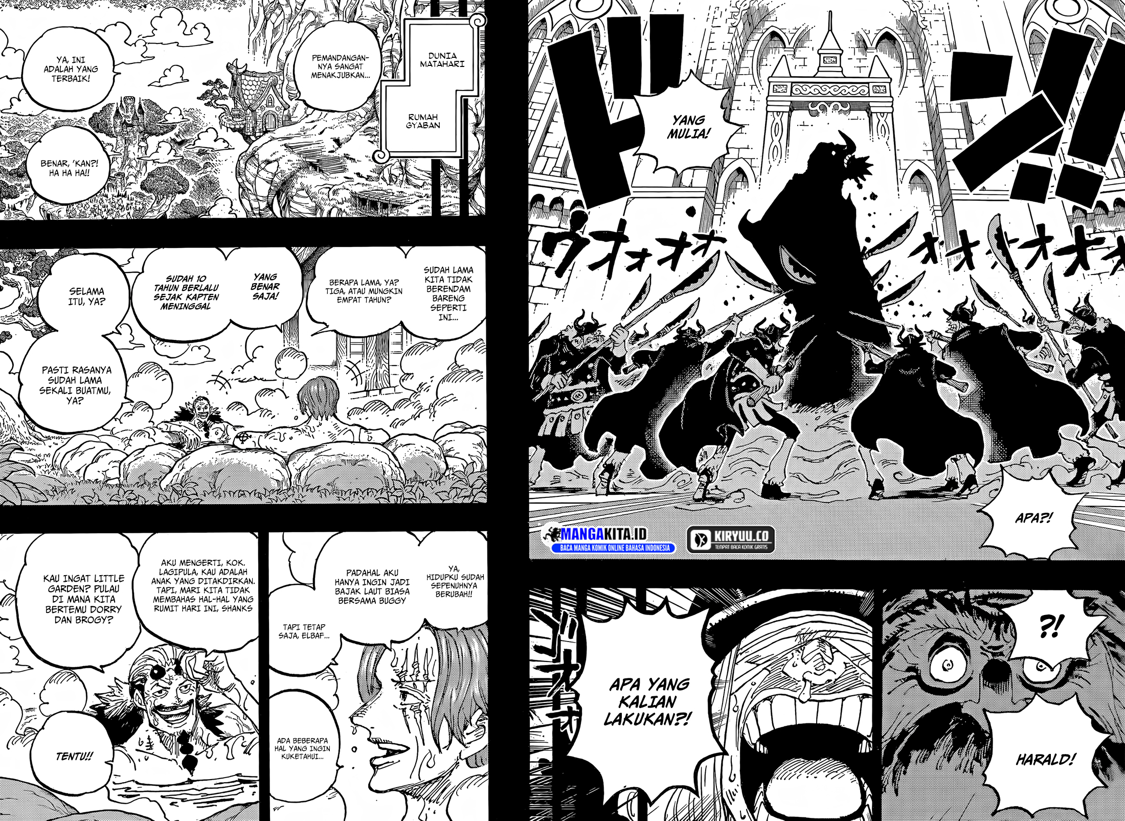 One Piece Chapter 1152 - halaman 13