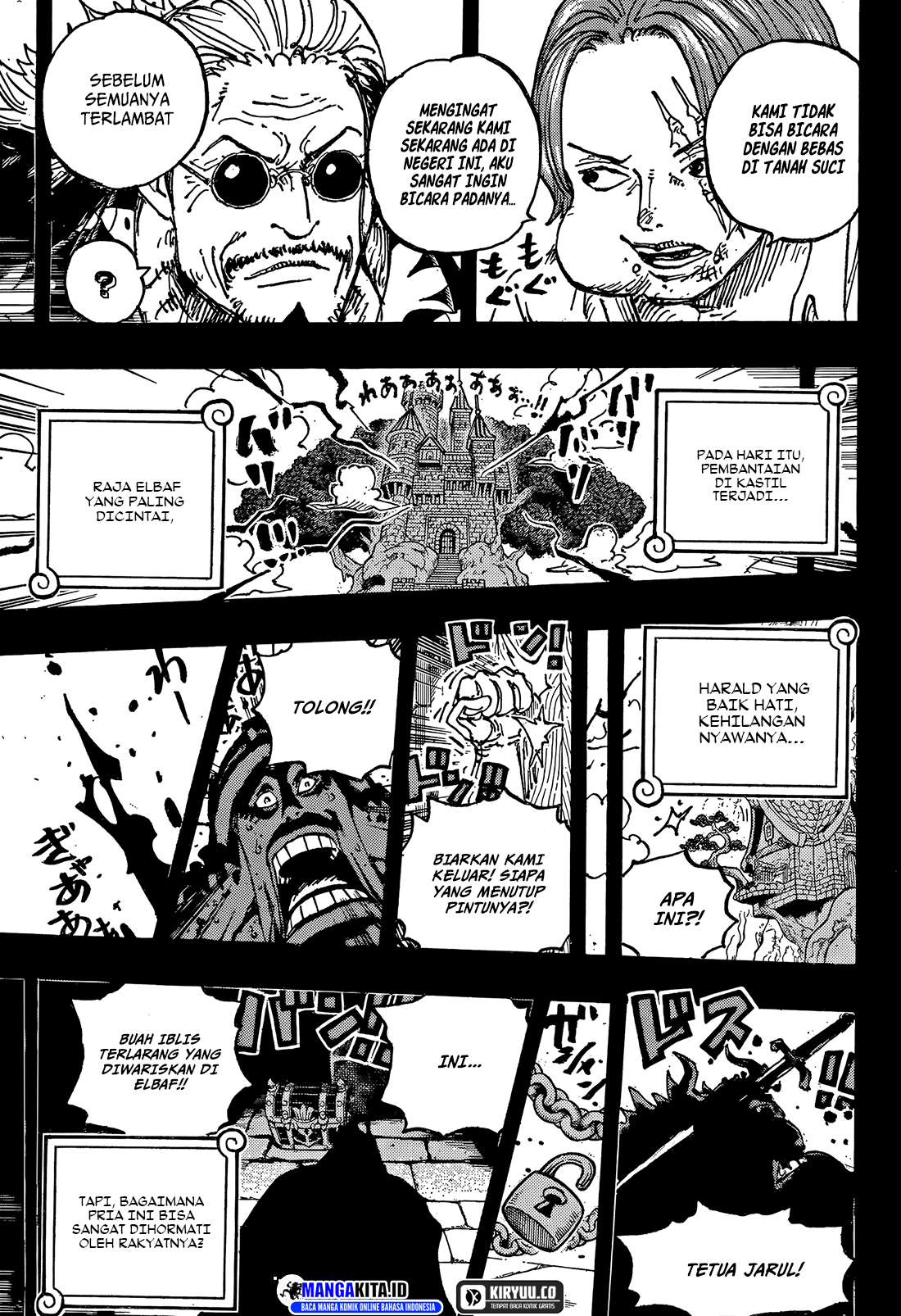 One Piece Chapter 1152 - halaman 15