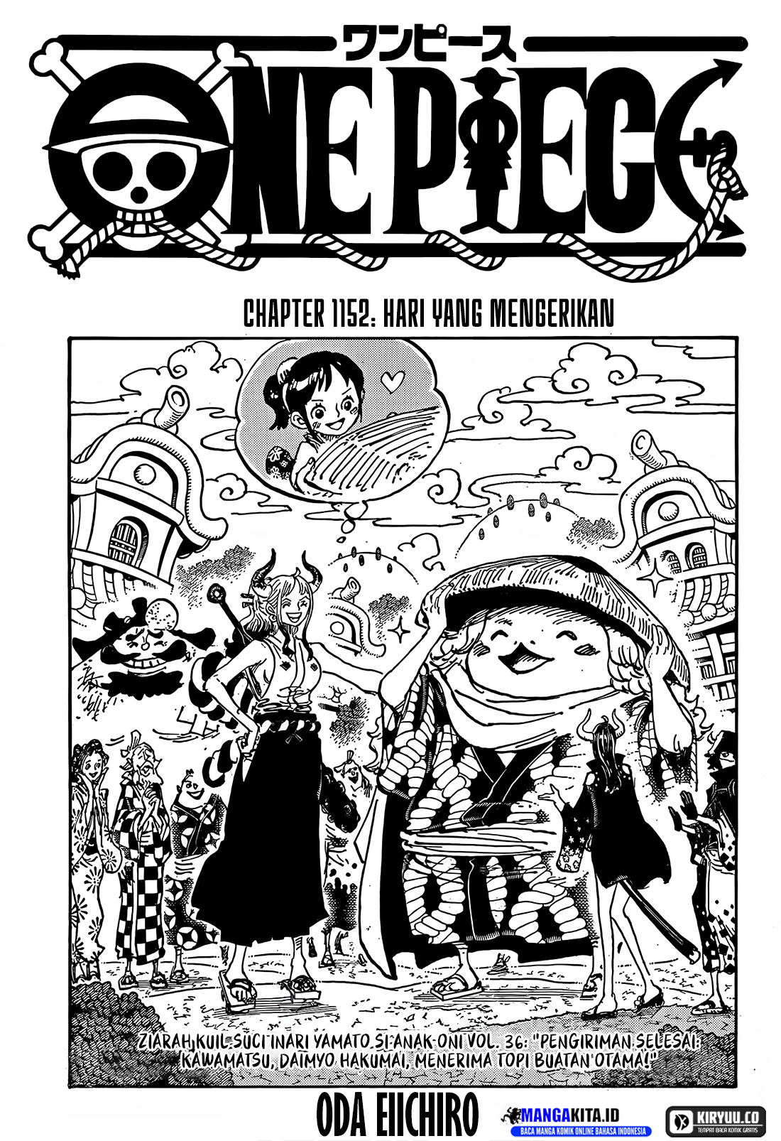 One Piece Chapter 1152 - halaman 2