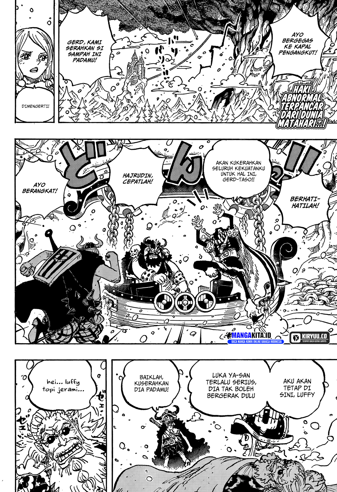 One Piece Chapter 1152 - halaman 3