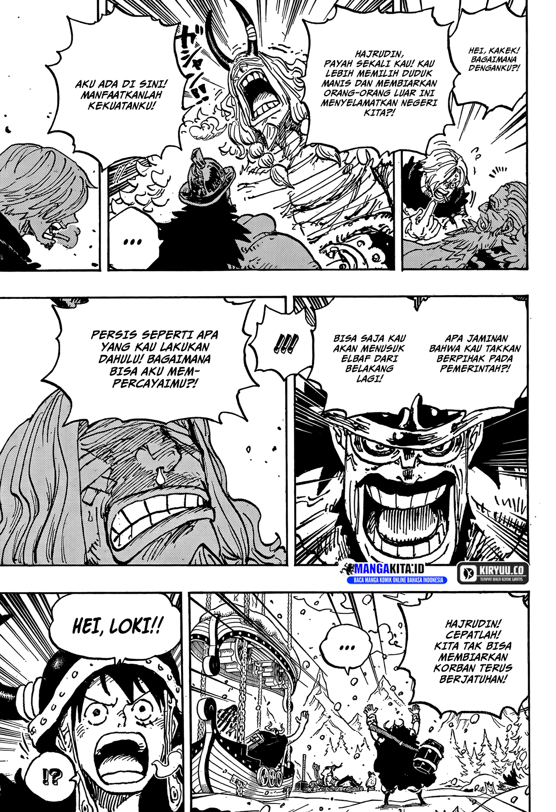 One Piece Chapter 1152 - halaman 6