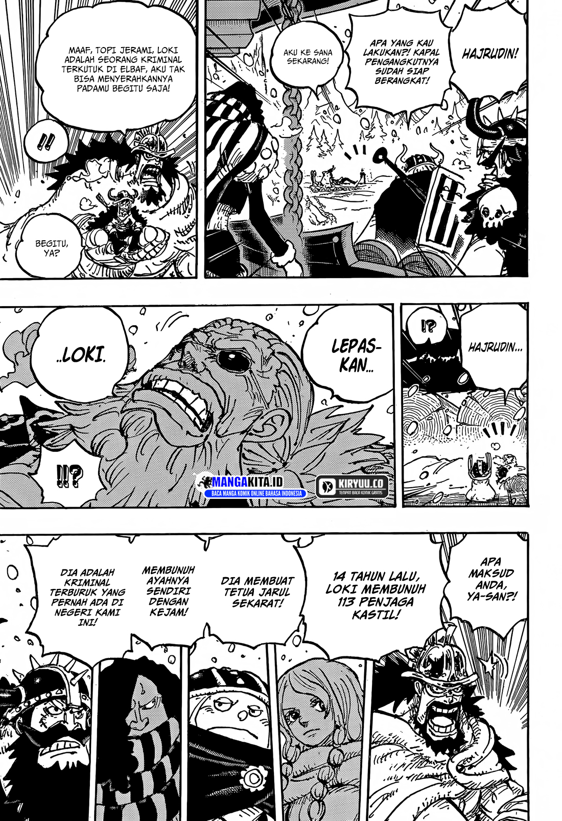 One Piece Chapter 1152 - halaman 8