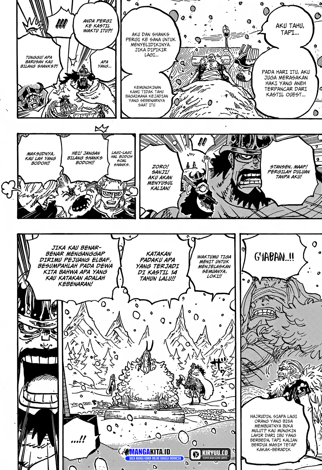 One Piece Chapter 1152 - halaman 9