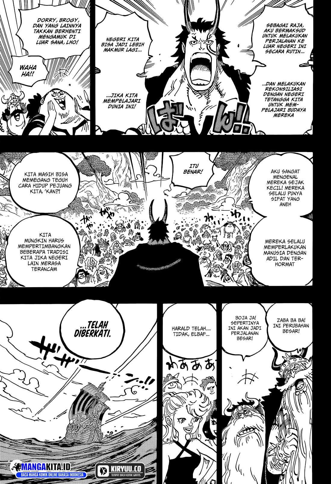 One Piece Chapter 1153 - halaman 10
