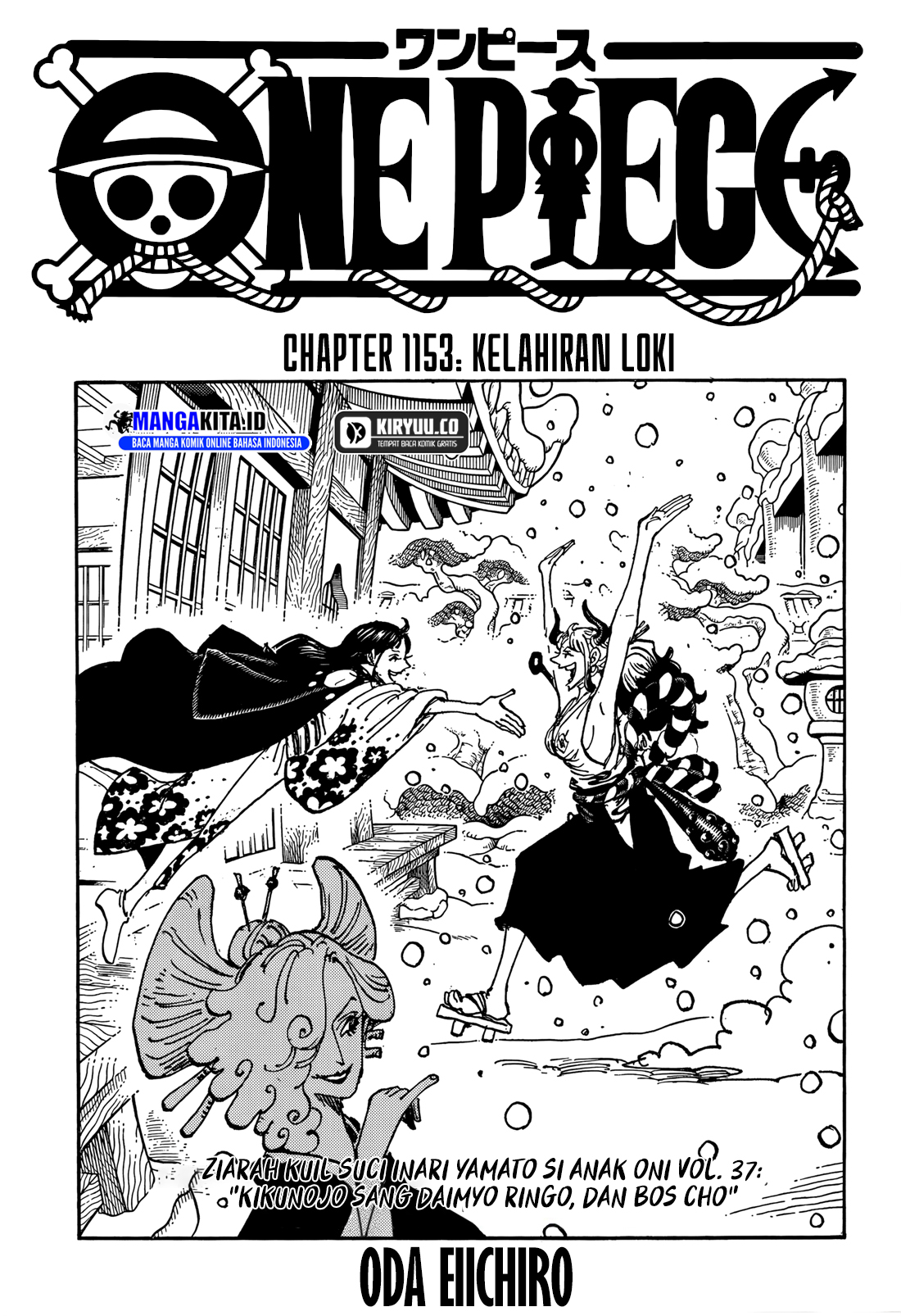 One Piece Chapter 1153 - halaman 2