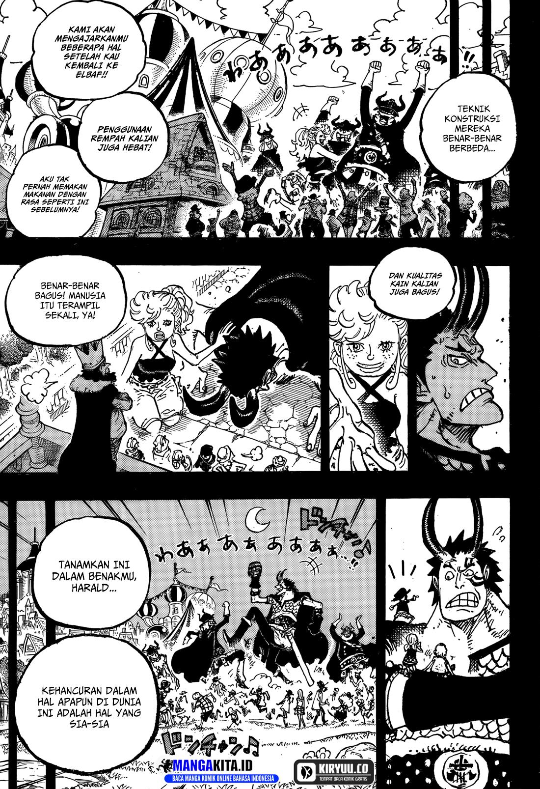 One Piece Chapter 1153 - halaman 8