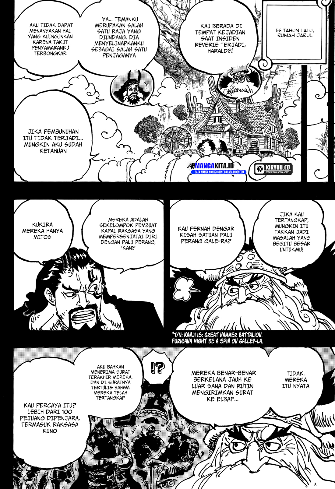 One Piece Chapter 1154 - halaman 10
