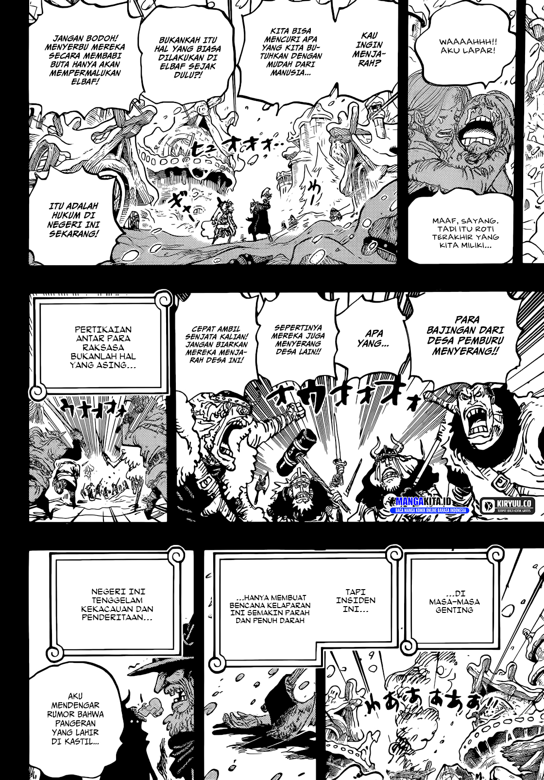 One Piece Chapter 1154 - halaman 5