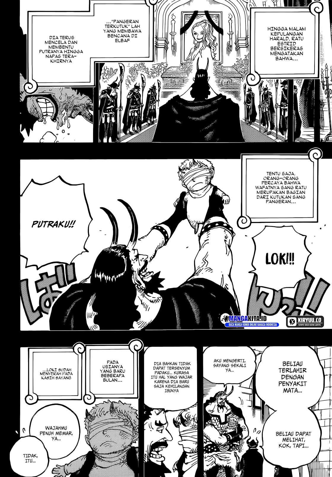 One Piece Chapter 1154 - halaman 8
