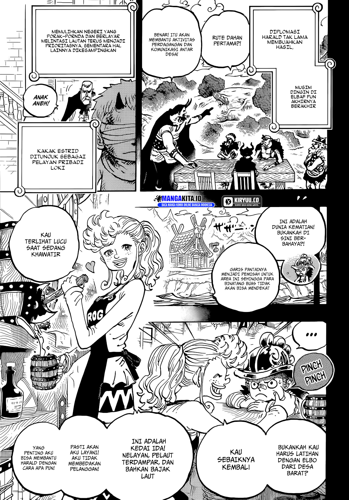 One Piece Chapter 1154 - halaman 9