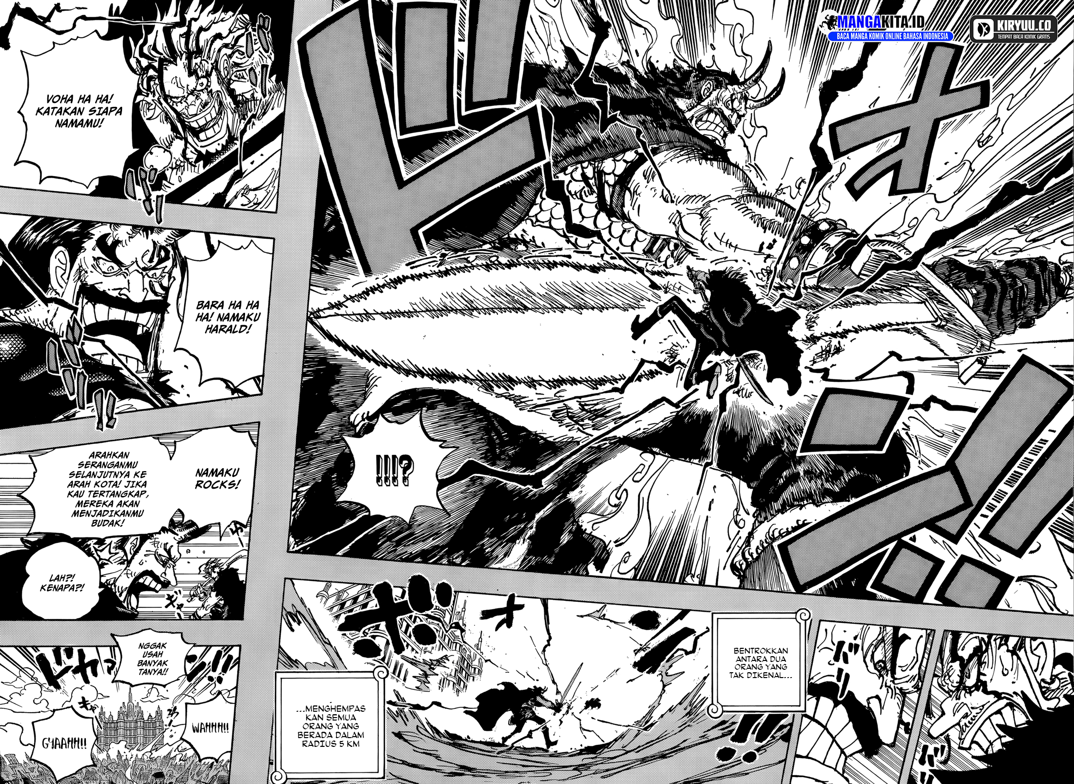 One Piece Chapter 1155 - halaman 7
