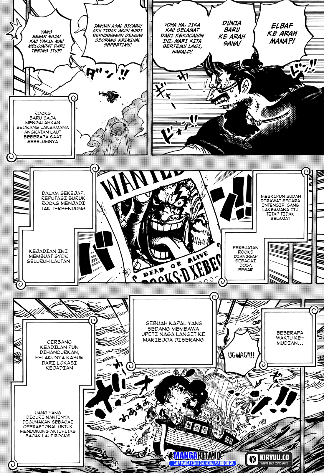 One Piece Chapter 1155 - halaman 8