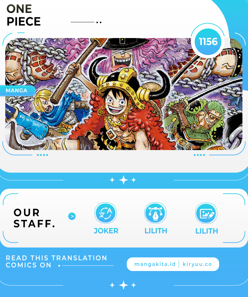 One Piece Chapter 1156 - halaman 1