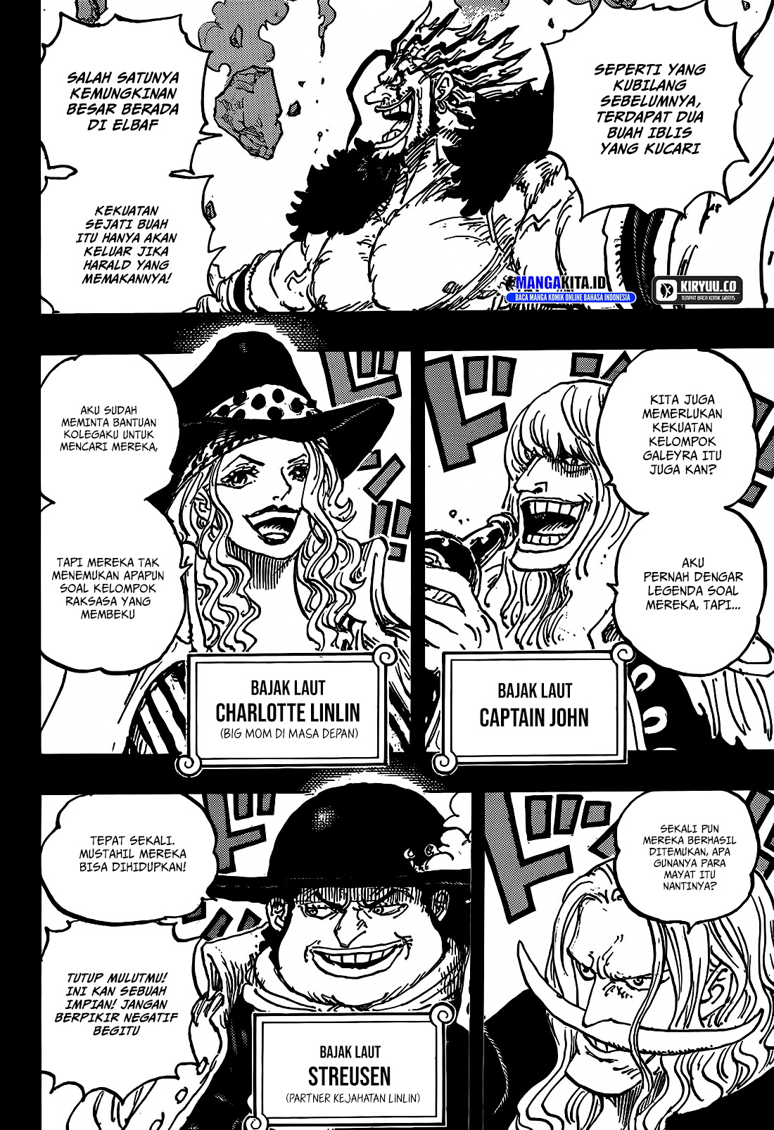 One Piece Chapter 1156 - halaman 13