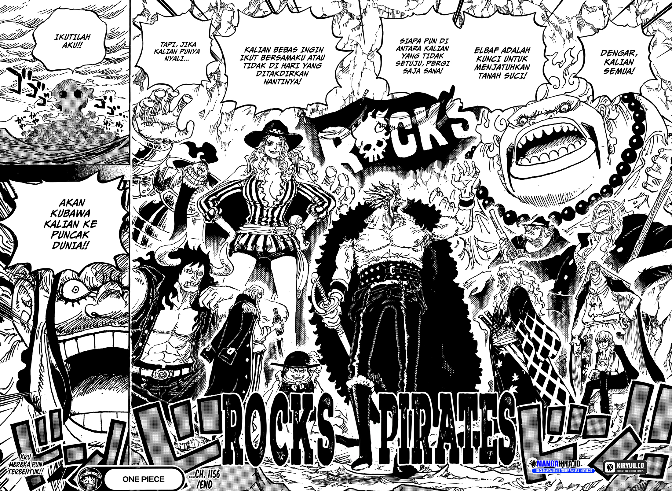 One Piece Chapter 1156 - halaman 15