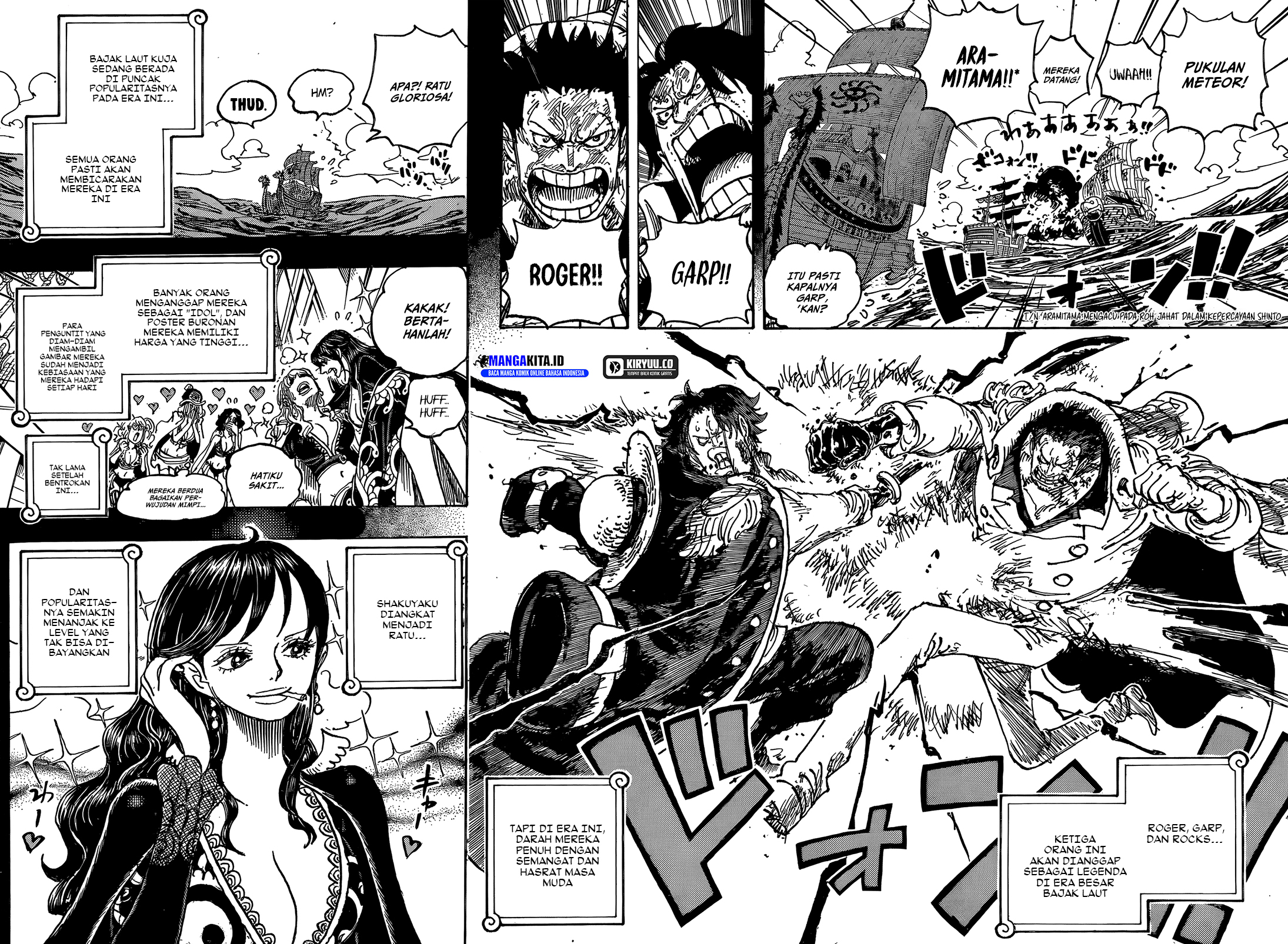One Piece Chapter 1156 - halaman 8