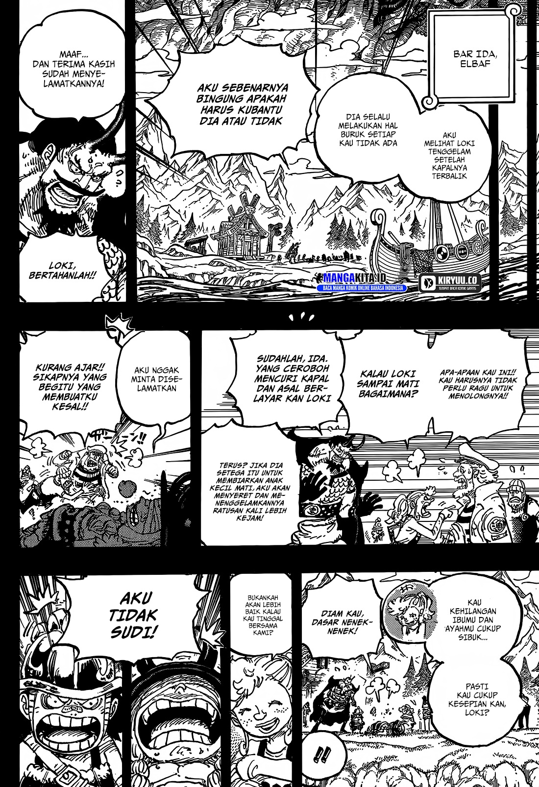 One Piece Chapter 1156 - halaman 9