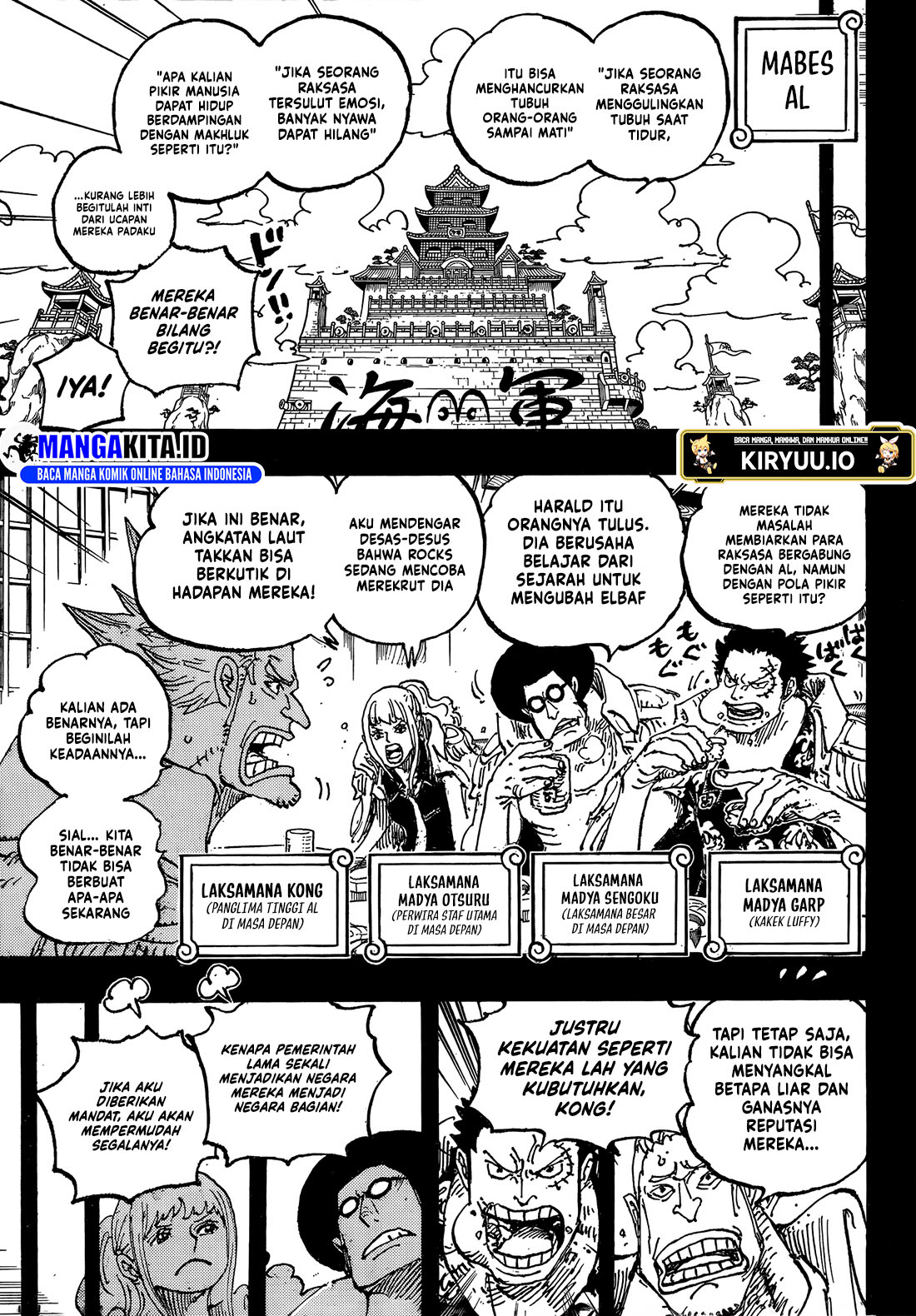 One Piece Chapter 1157 - halaman 10