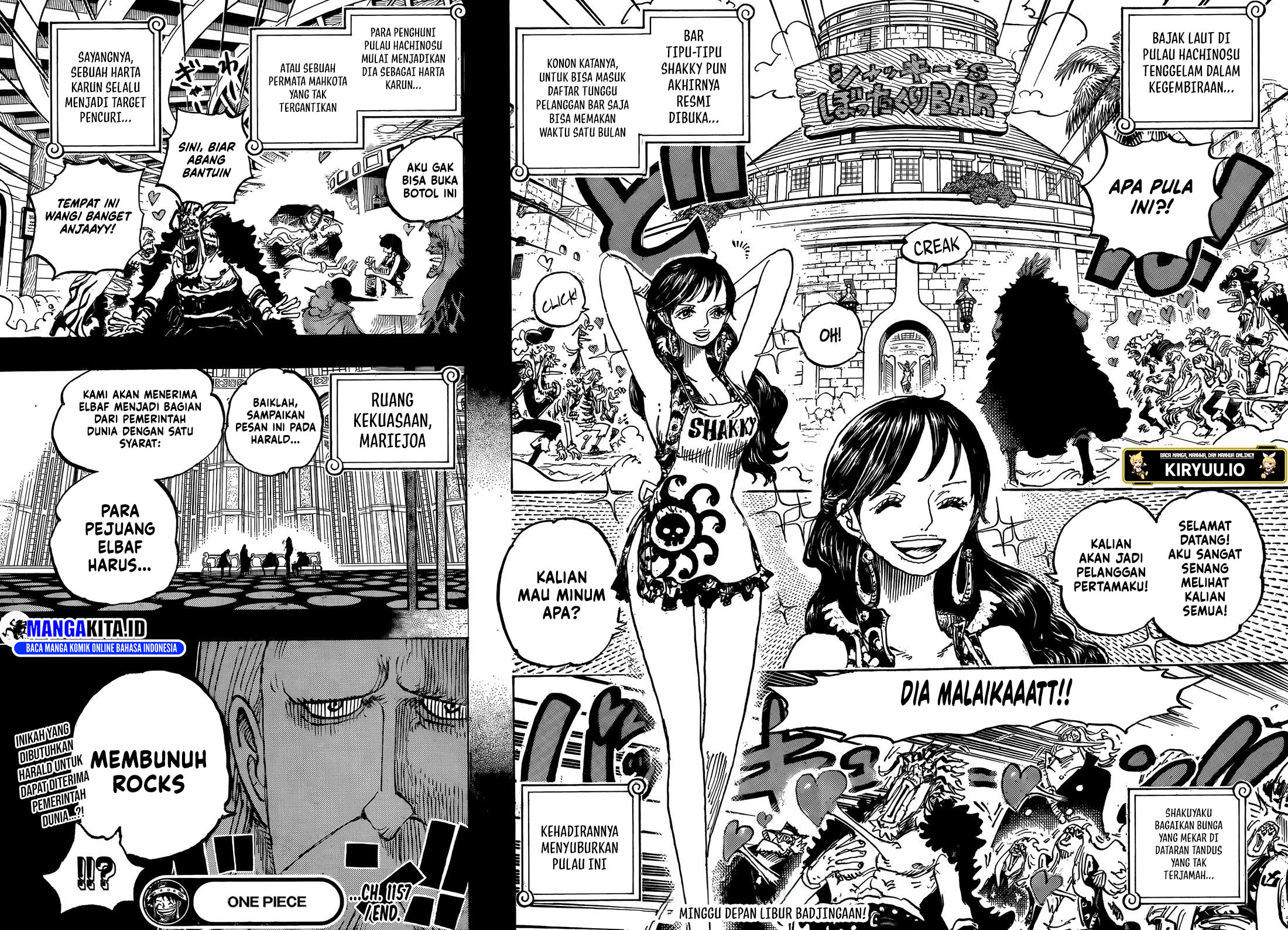 One Piece Chapter 1157 - halaman 15