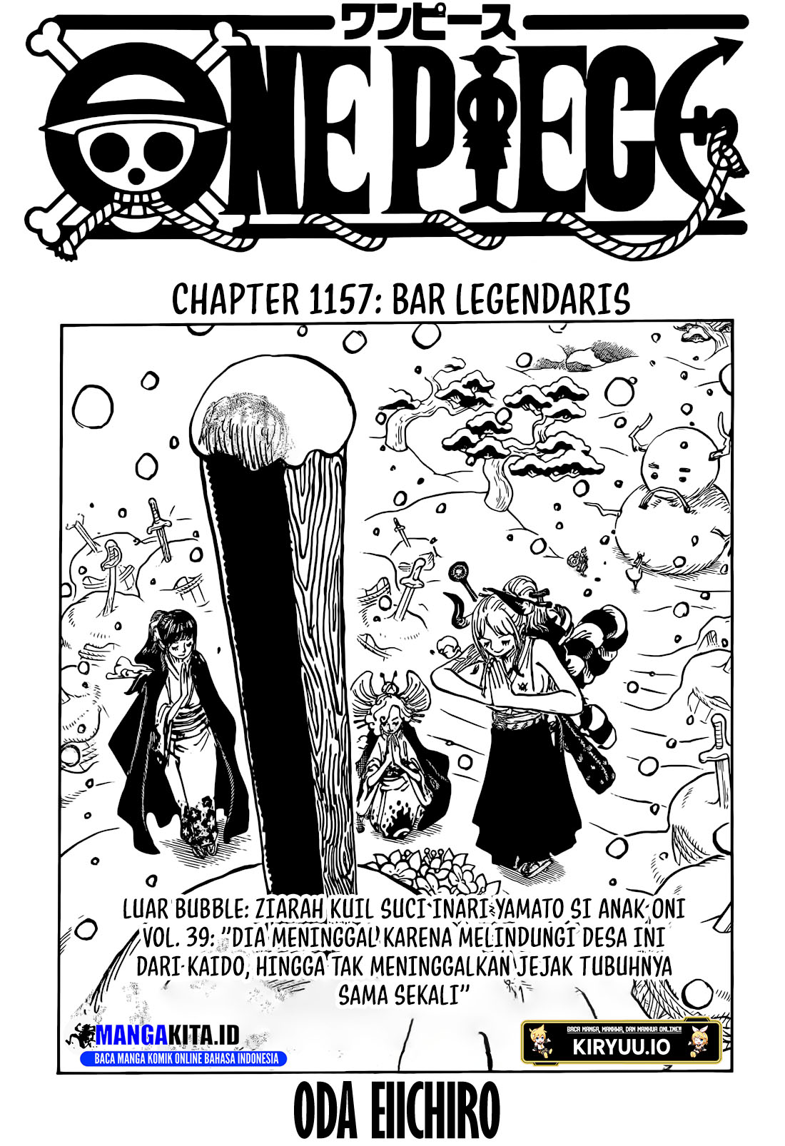 One Piece Chapter 1157 - halaman 2