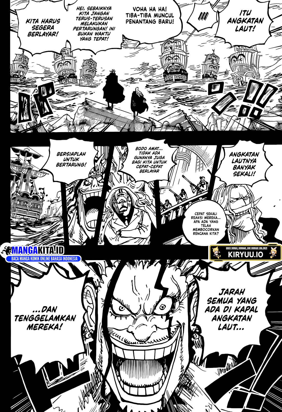One Piece Chapter 1157 - halaman 5