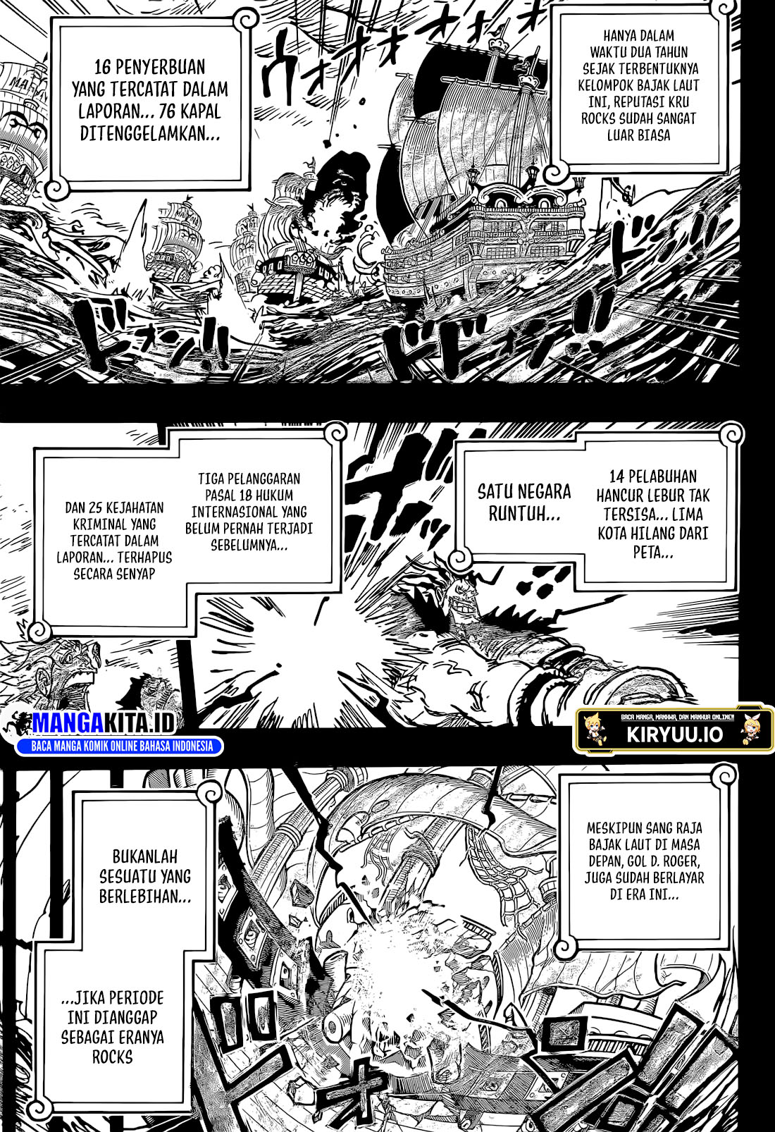 One Piece Chapter 1157 - halaman 6