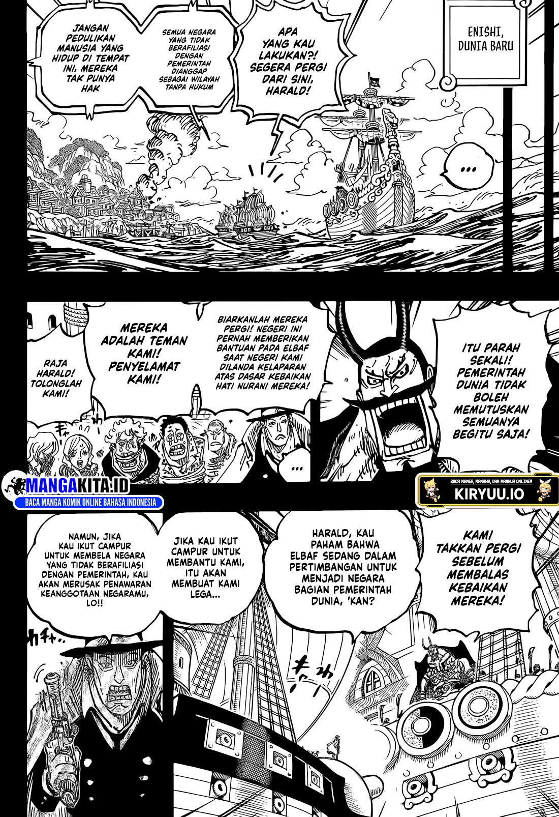 One Piece Chapter 1157 - halaman 7