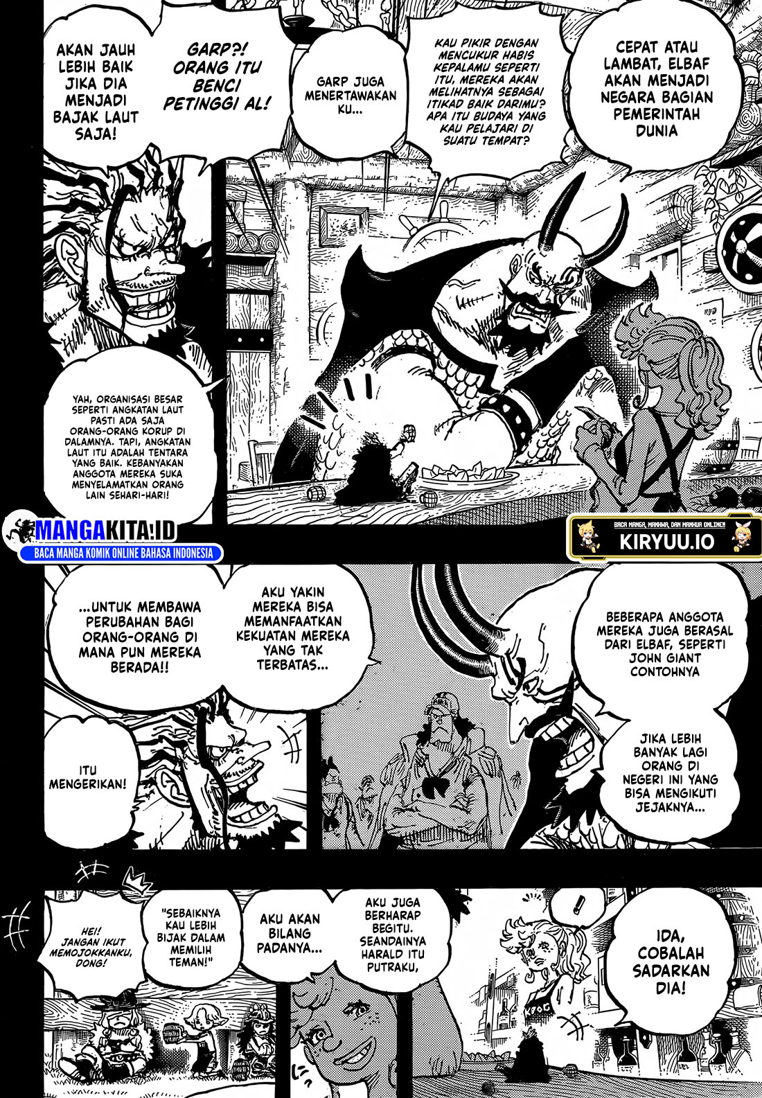 One Piece Chapter 1157 - halaman 9