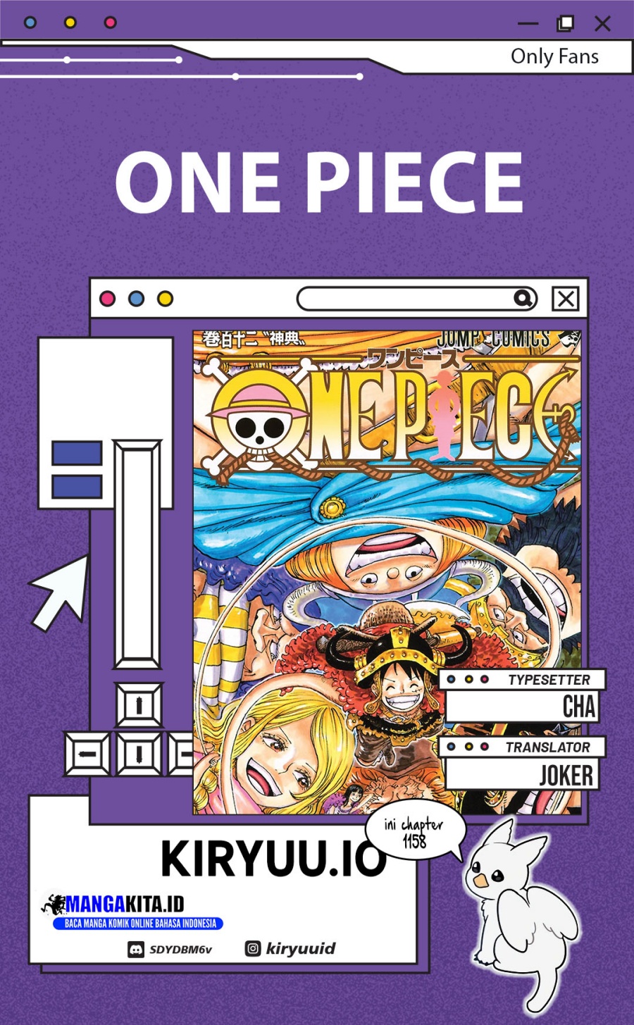 One Piece Chapter 1158 - halaman 1
