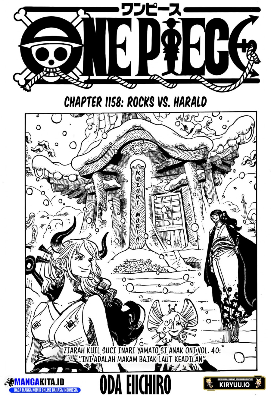 One Piece Chapter 1158 - halaman 2